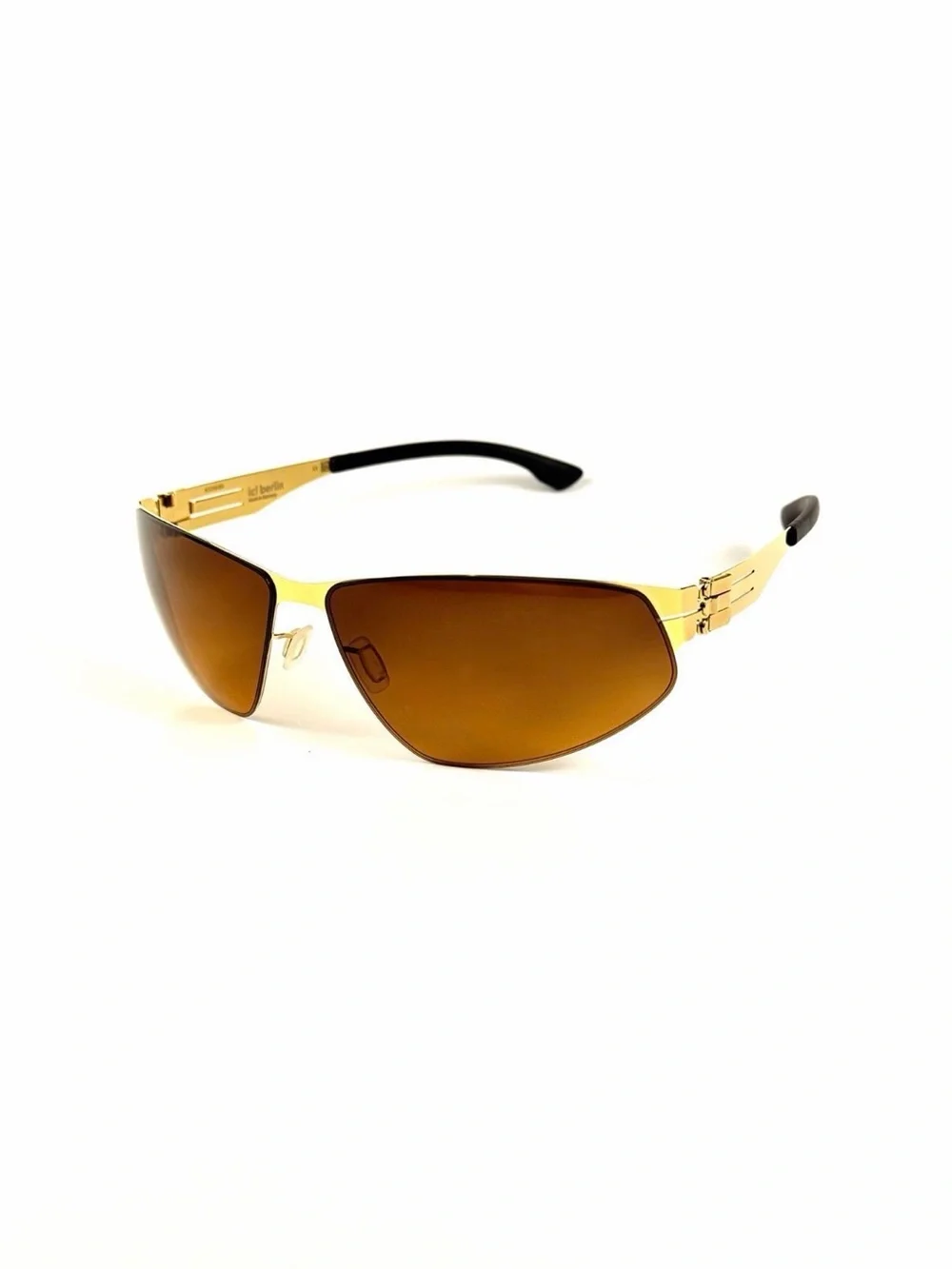 IC Berlin Reese M1521003003t06134do Sunglasses 66mm 100% Authentic Gold New
